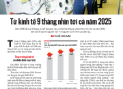 Từ kinh tế 9 tháng nhìn tới cả năm 2025